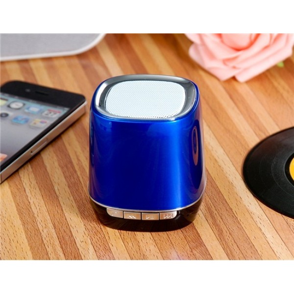 Mini Car Bluetooth Speaker for Tablet PC, Mobile Phone (Blue)