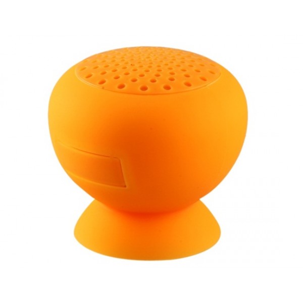 KB-06 Bluetooth Wireless Speaker with Suction Cup (Orange)