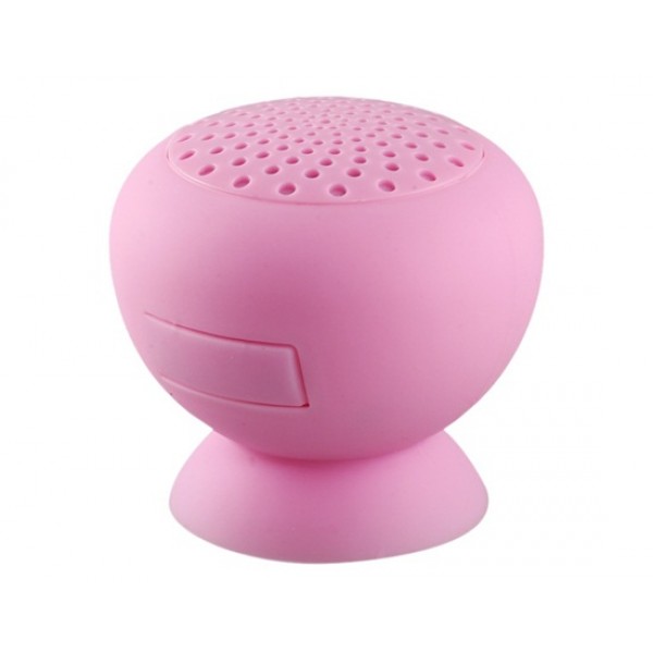 KB-06 Bluetooth Wireless Speaker with Suction Cup (Pink)