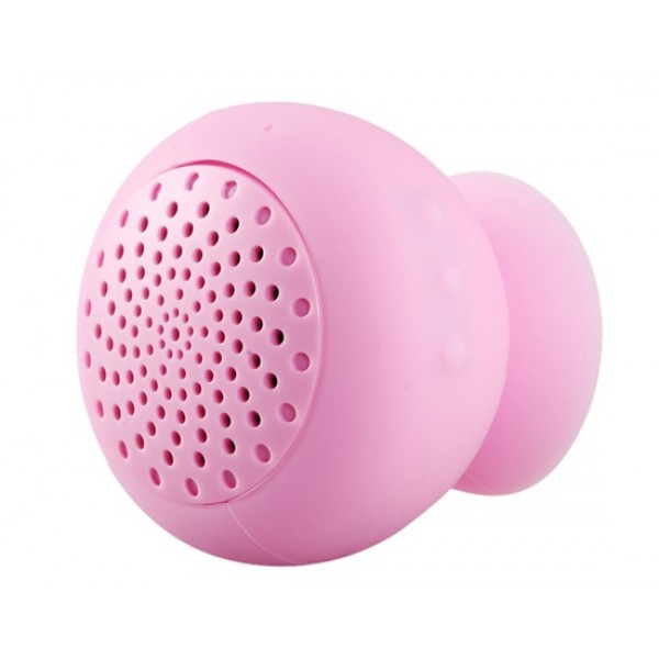 KB-06 Bluetooth Wireless Speaker with Suction Cup (Pink)