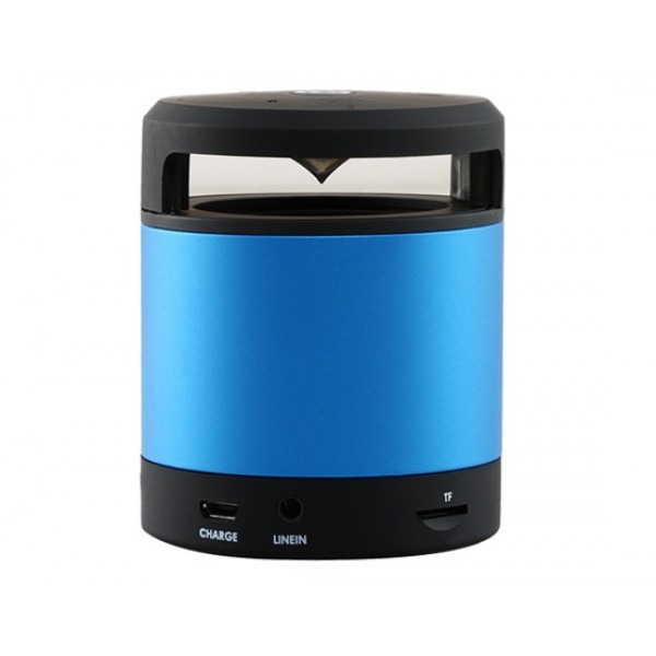 V3 Touch Control Bluetooth Speaker with TF Card Reader & Hands-free Calling (Blue)