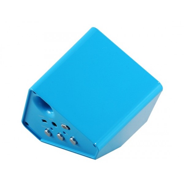 Compact Bluetooth Speaker with Microphone and Hands-free Calling (Blue)