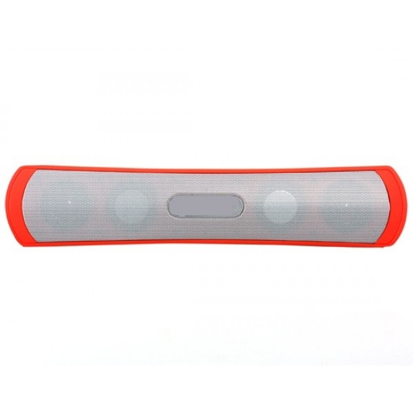 BE-13 Portable Bass Stereo Bluetooth 2.1 Wireless Speaker with Hans-free Call & TF Card Reader (Red)