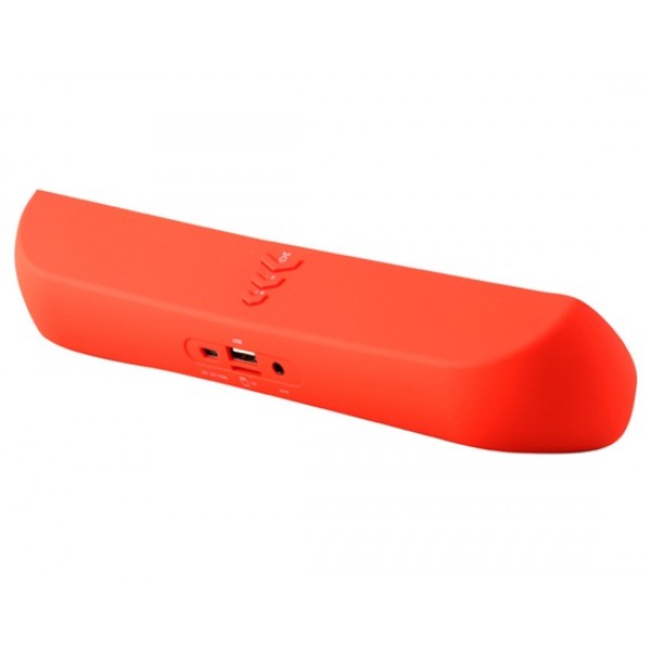 BE-13 Portable Bass Stereo Bluetooth 2.1 Wireless Speaker with Hans-free Call & TF Card Reader (Red)