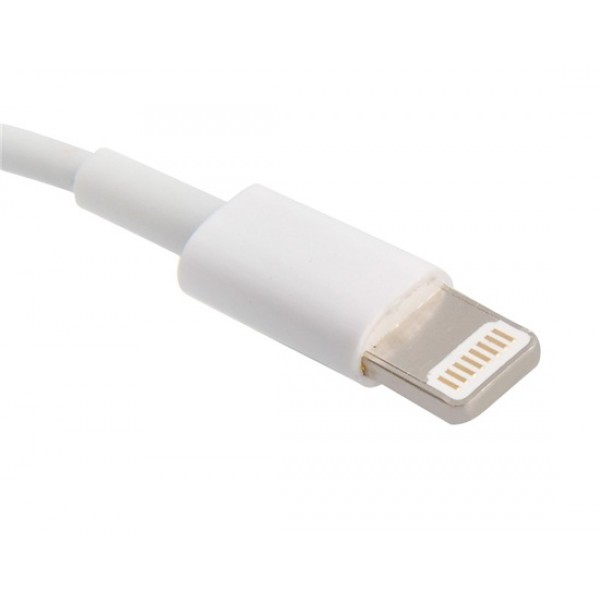 Compact Data Cable for iPhone 5 (White)